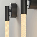 applique murale en acier inoxydable et silicone 	 style