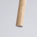 suspension vintage en pierre naturelle avec abat-jour cloche