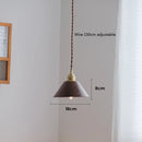LED-Pendelleuchte aus Holz im modernen nordischen Design Loft