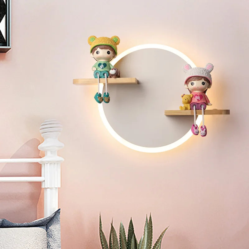 Applique murale Led nordique en forme de dessin animé - vue 4 sur 8