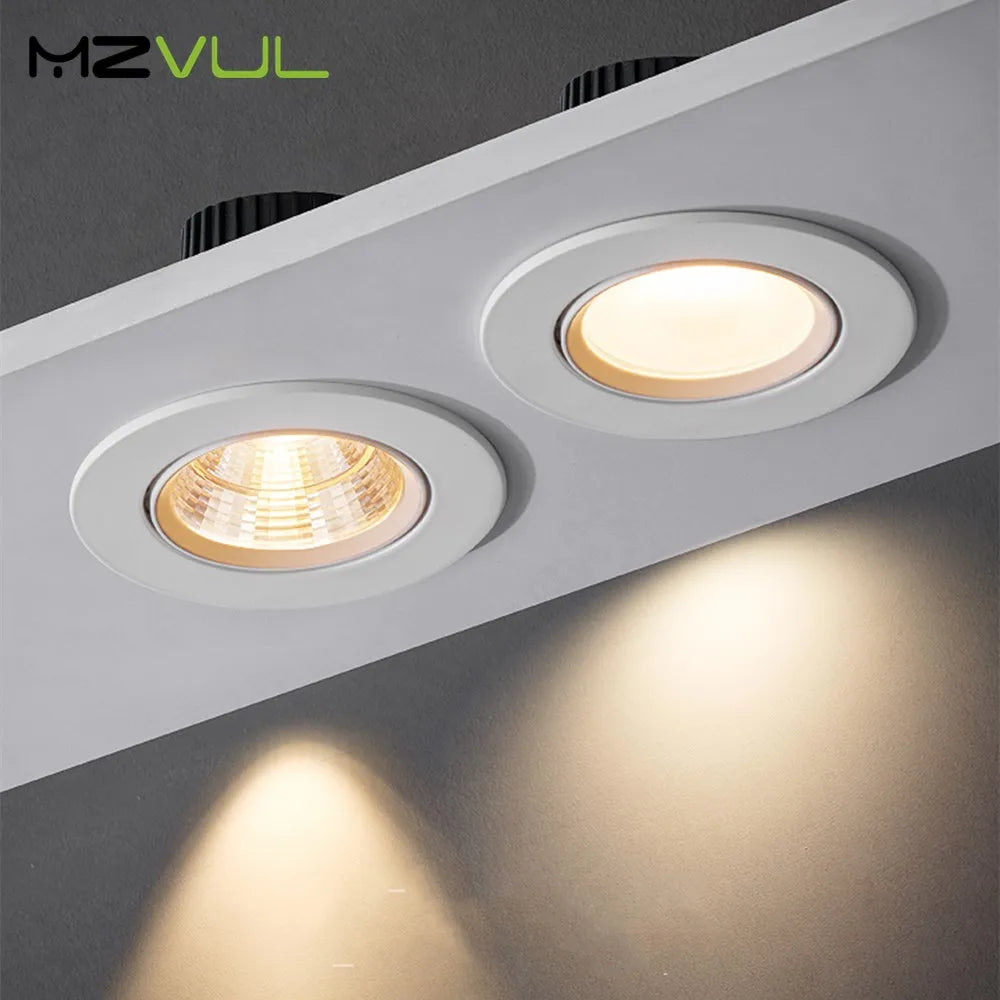 spot led encastrable plafond à intensité réglable éclairage intérieur - vue 2 sur 9