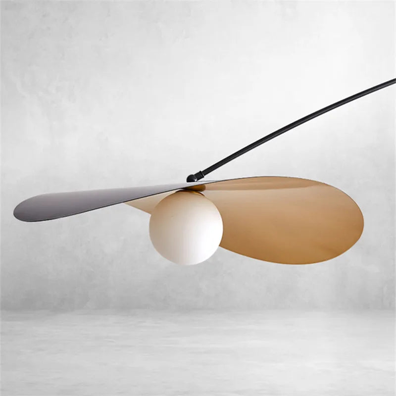 Lampadaire LED créatif et réglable au design nordique moderne - vue 7 sur 14