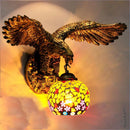 Wandleuchte Eagle Boho Retro Kunstvolle Dekoration