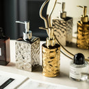 bouteille de savon en céramique de luxe pour salle de bain