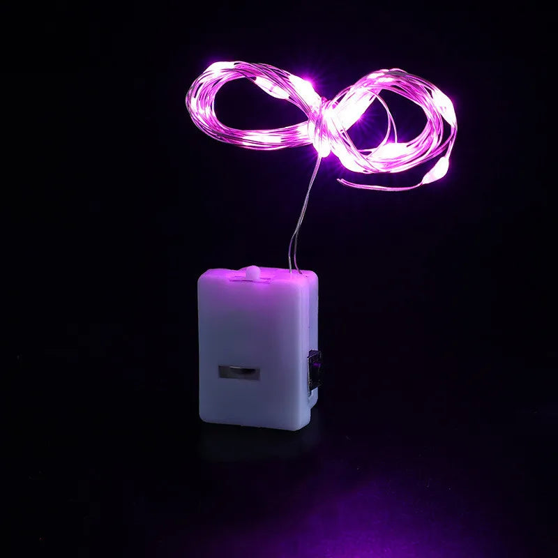 5er-Set LED-Lichterketten für festliche Dekorationen