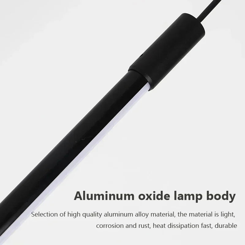 Moderne LED-Pendelleuchte für elegante Inneneinrichtung - vue 6 sur 8