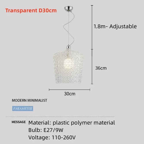 Moderner italienischer Kronleuchter mit LED-Acrylbeleuchtung - vue 14 sur 16