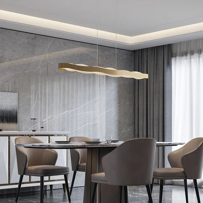 Moderner Kronleuchter Pendelleuchte elegantes Design Innenbeleuchtung - vue 5 sur 13