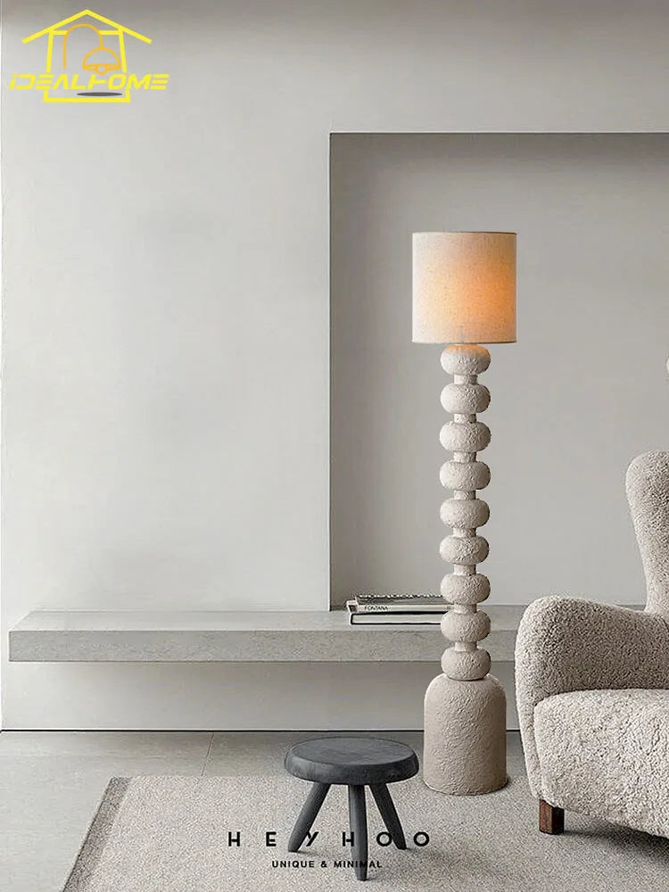 Minimalistischer wabi-sabi LED-Stehleuchte E27 - vue 5 sur 6