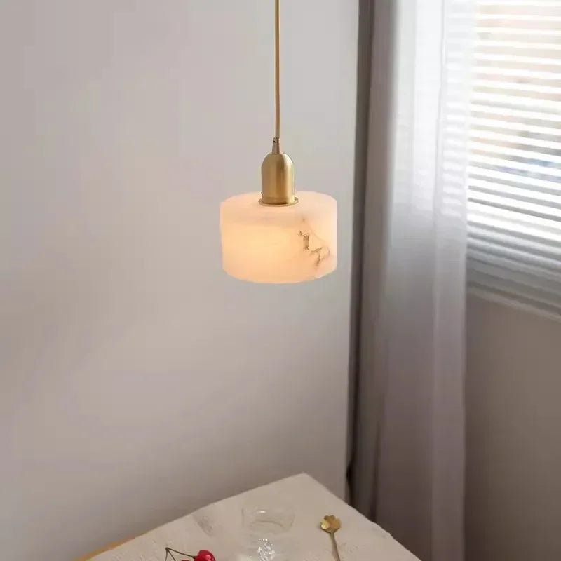 suspension en marbre nordique design moderne pour intérieur - vue 6 sur 7