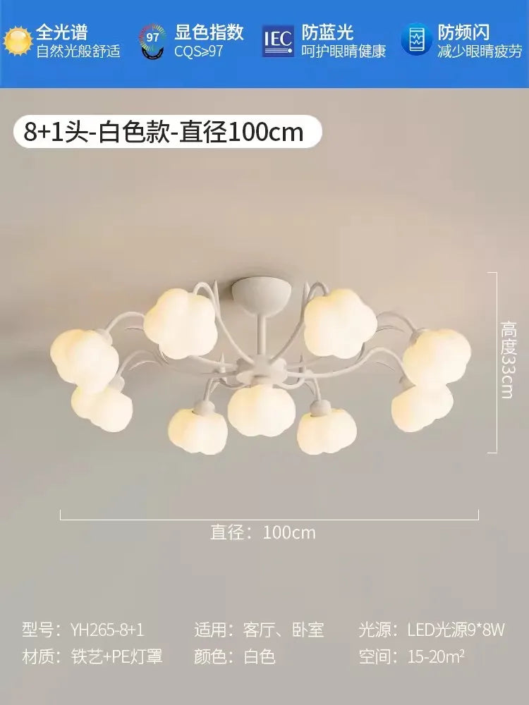 plafonnier nordique personnalisé pour chambre enfant lumineuse et colorée - vue 11 sur 12