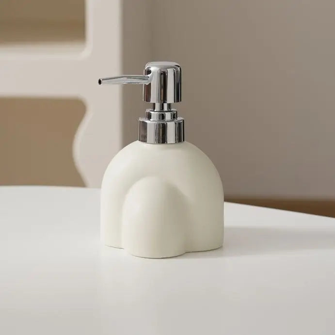distributeur de savon en céramique pour shampoing et eau portable - vue 13 sur 21