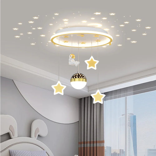 LED-Deckenleuchte in Sternform für das Kinderzimmer - vue 5 sur 9