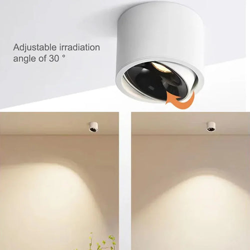 spot led cob éclairage intérieur angle réglable ultra lumineux - vue 6 sur 9