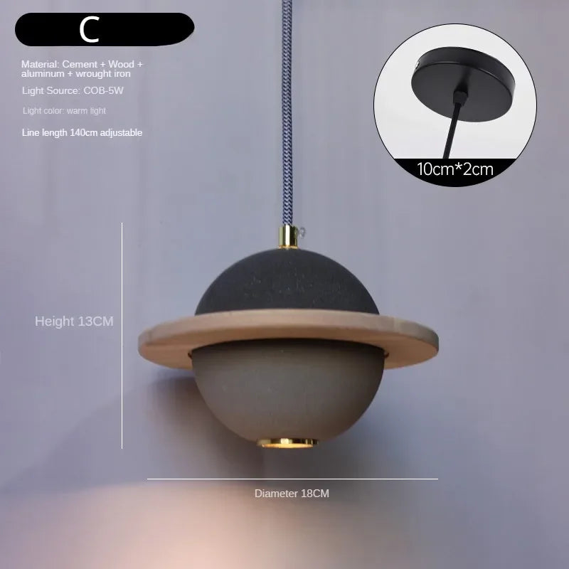 lustre moderne à led design créatif pour enfants - vue 9 sur 15