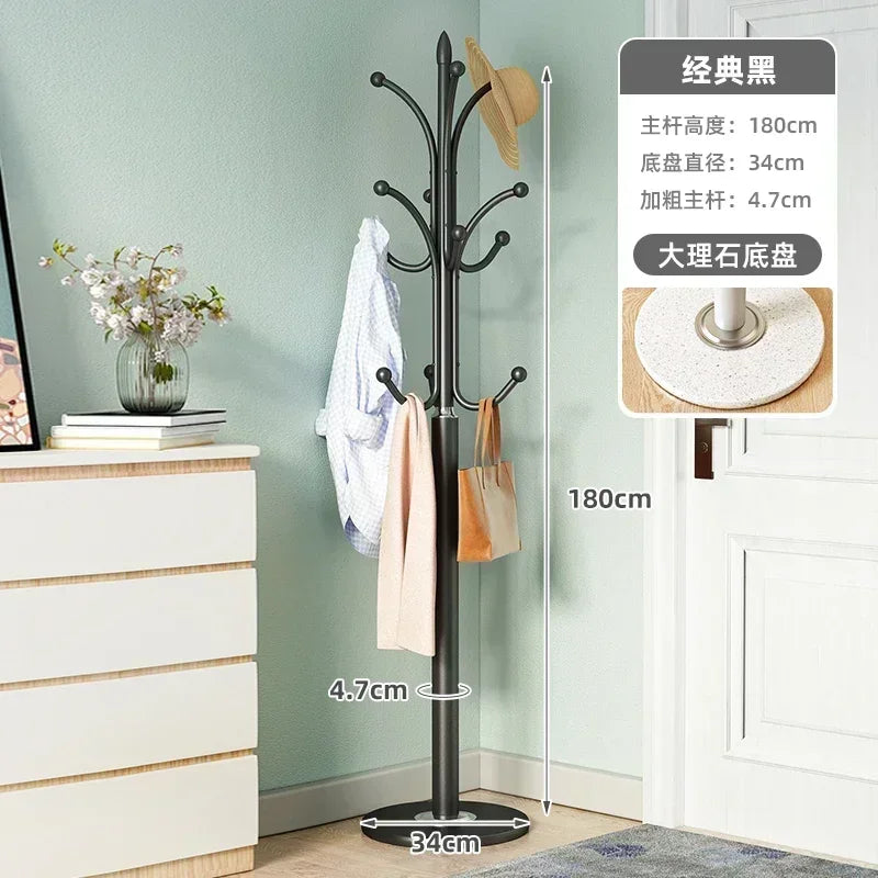 porte-manteau moderne en métal design arbre pour optimiser l'espace - vue 13 sur 13
