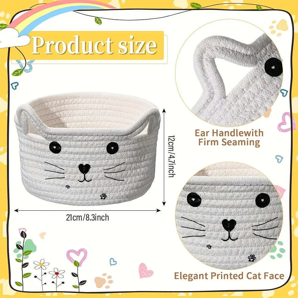 panier de rangement mignon pour jouets danimaux de compagnie - vue 5 sur 11