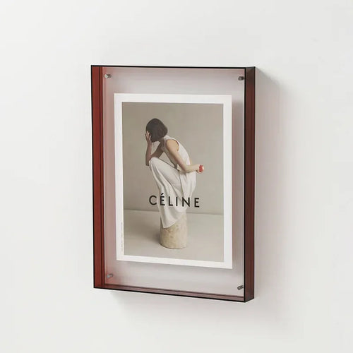 cadre acrylique transparent pour photos et décorations diverses