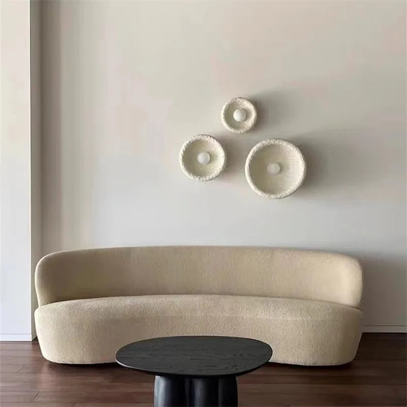 applique murale japonaise en pierre style wabi sabi décor intérieur - vue 6 sur 7