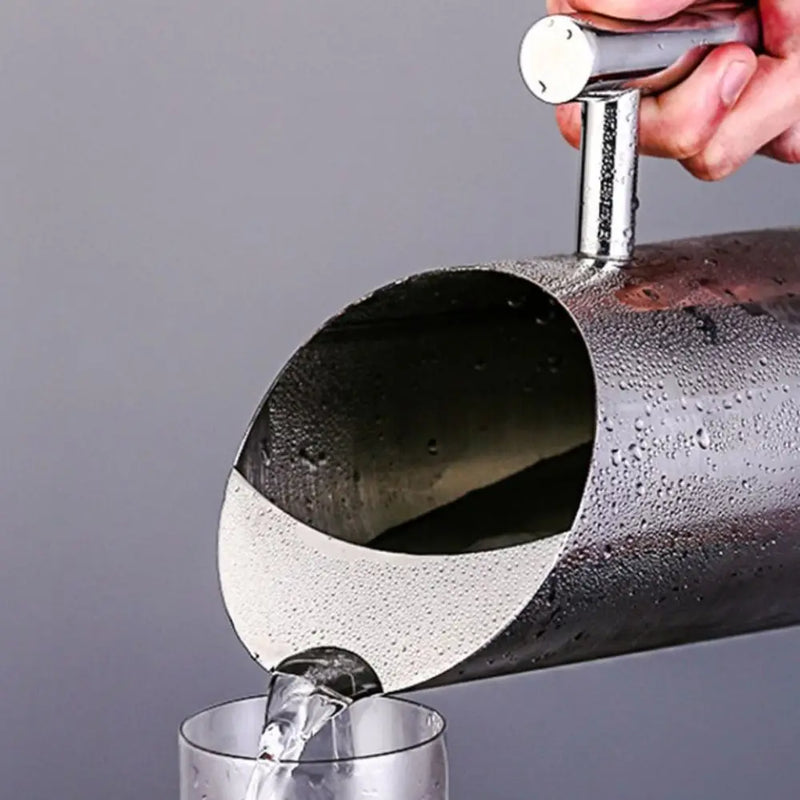 Carafe à café inox grande capacité anti éclaboussures