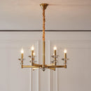 lustre en cristal style industriel européen rétro en fer