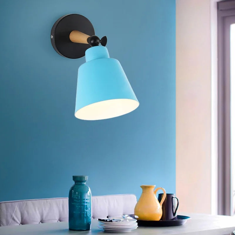 applique murale nordique en bois massif design créatif minimaliste