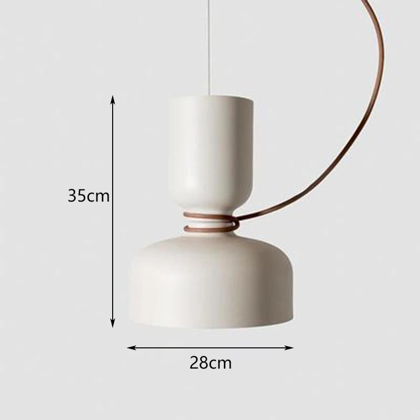 Moderne Pendelleuchte mit zwei Köpfen für den Innenbereich - vue 7 sur 16