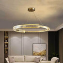 lustre moderne en cristal k9 pour décoration intérieure élégante