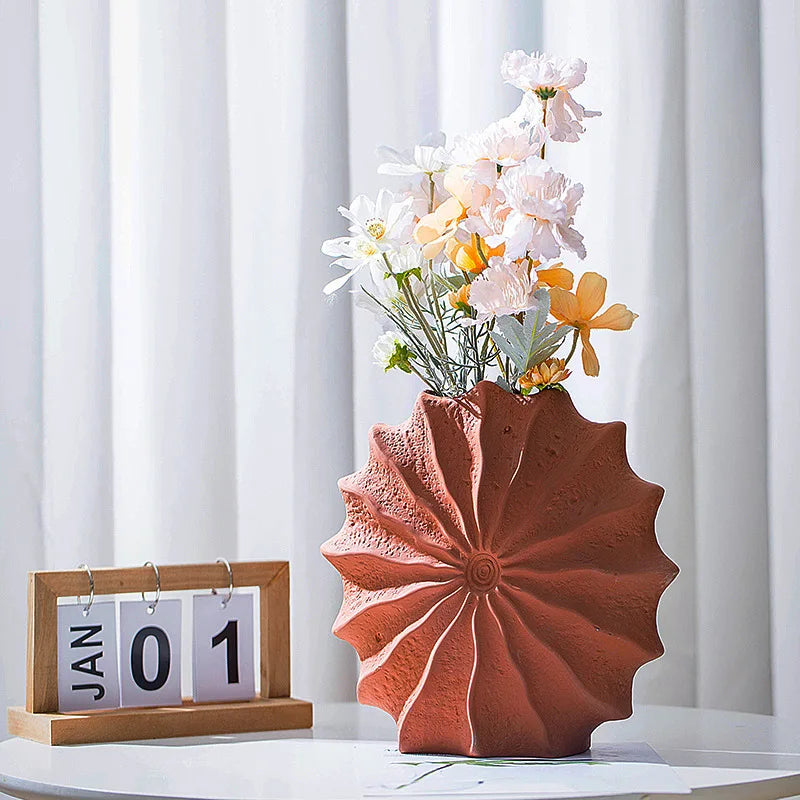 vases en céramique luxe pour décoration nordique créative - vue 4 sur 8