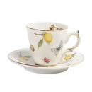 Assiette ceramique motif citron style europeen cuisine