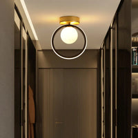 plafonnier led moderne en verre pour décoration intérieure et éclairage