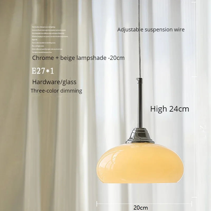 Moderne nordische Bauhaus-Pendelleuchte für Wohn- und Essbereich