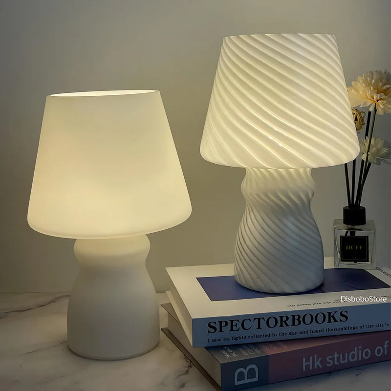 lampe table décorative champignon barre elfe éclairage ambiance chambre coucher lampes chevet lumière intérieur