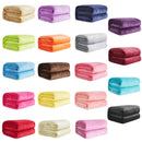 plaid flanelle polaire douce chaud anti boulochage salon