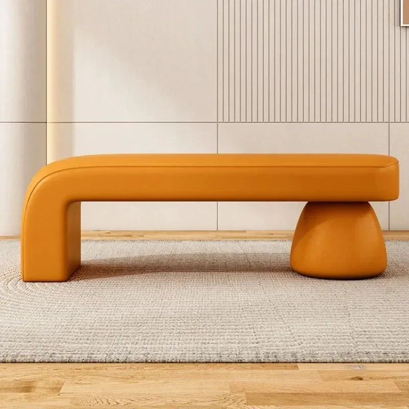 tabouret à langer nordique pour chambre et salon - vue 5 sur 27