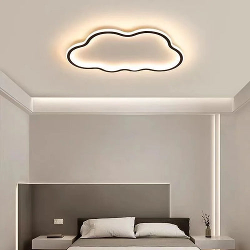 Moderne LED-Deckenleuchte in Wolkenform für Kinderzimmer-Dekoration - vue 5 sur 8