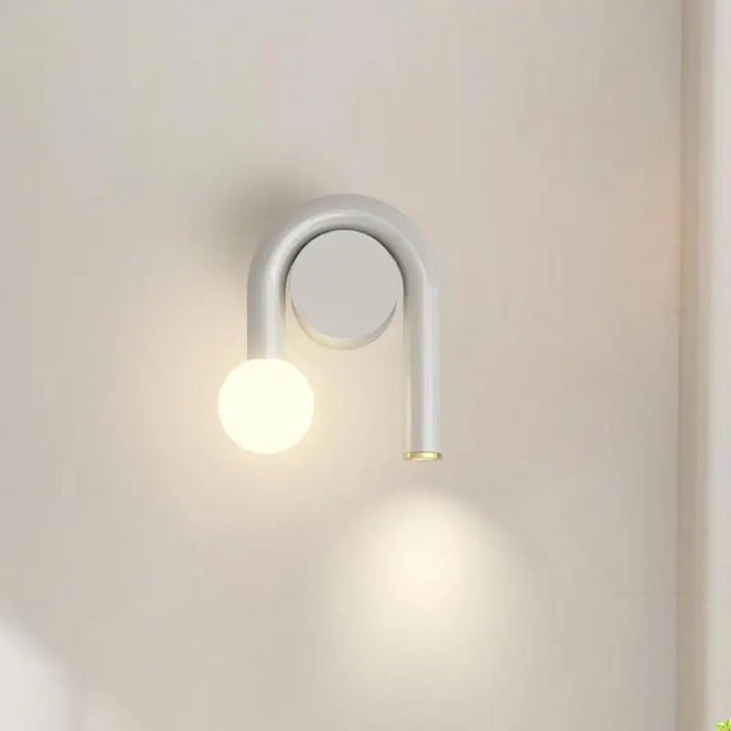 applique murale nordique en métal avec ampoules led éclairage industriel - vue 4 sur 8
