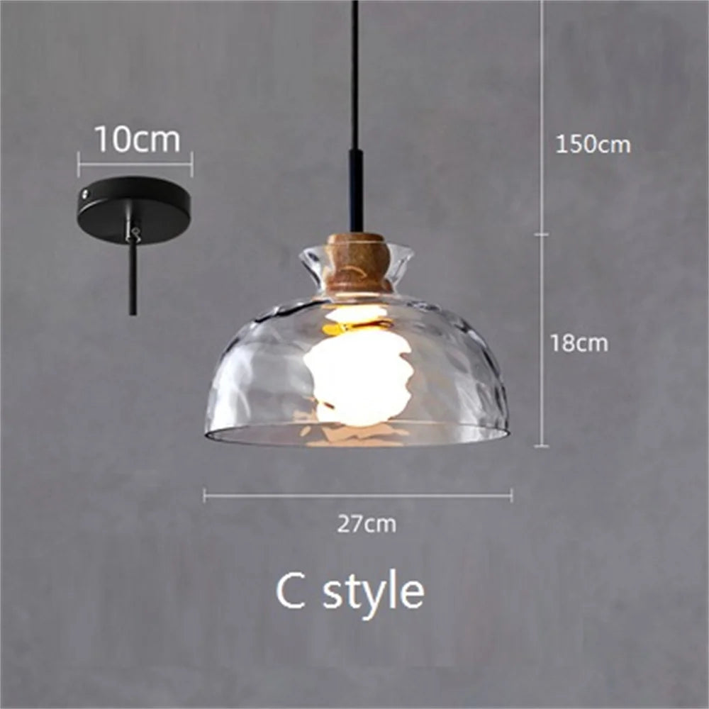 Moderne Pendelleuchte aus Glas für elegante Wohnraumgestaltung - vue 9 sur 9