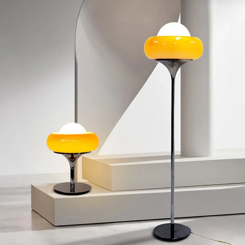lampe à poser moderne de styliste pour décoration rétro