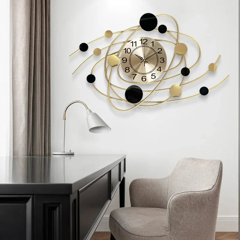 horloge murale moderne élégante pour décoration intérieure - vue 5 sur 6