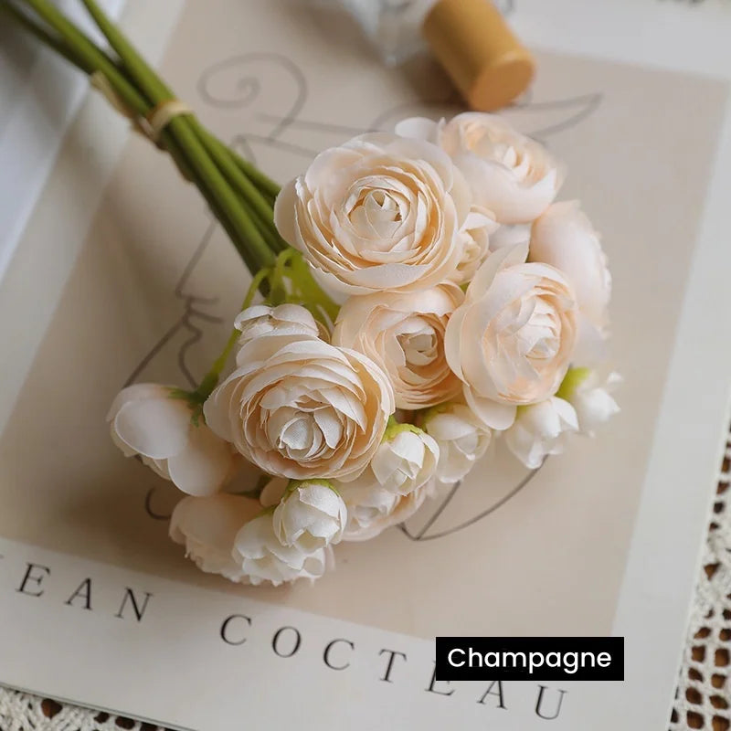 bouquet de fleurs artificielles pour mariage et décoration - vue 10 sur 10