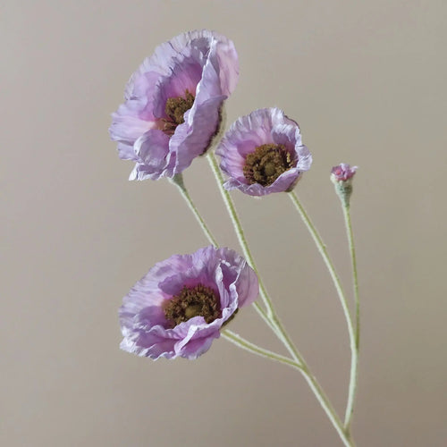 fleurs artificielles de pavot pour décoration mariage jardin et DIY
