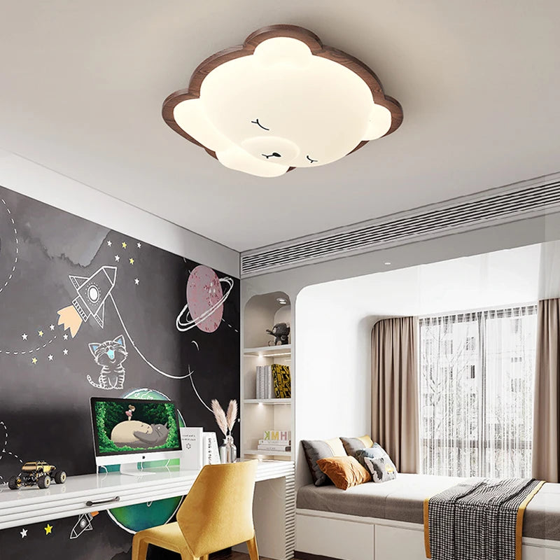 Deckenleuchte Bär moderne Dekoration für das Kinderzimmer - vue 3 sur 10