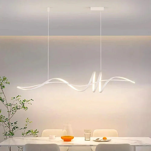 Moderner minimalistisch eleganter Kronleuchter für die Innendekoration - vue 3 sur 6