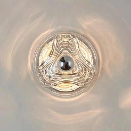 Glall Wandleuchte aus chromiertem Metall für vielfältige Anwendungen - vue 3 sur 12