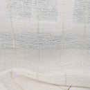 Rideau voilage rayures style europeen pour salon chambre