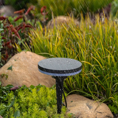 LED-Gartenleuchte wasserdicht dekorative Außenbeleuchtung aus Aluminium - vue 3 sur 8