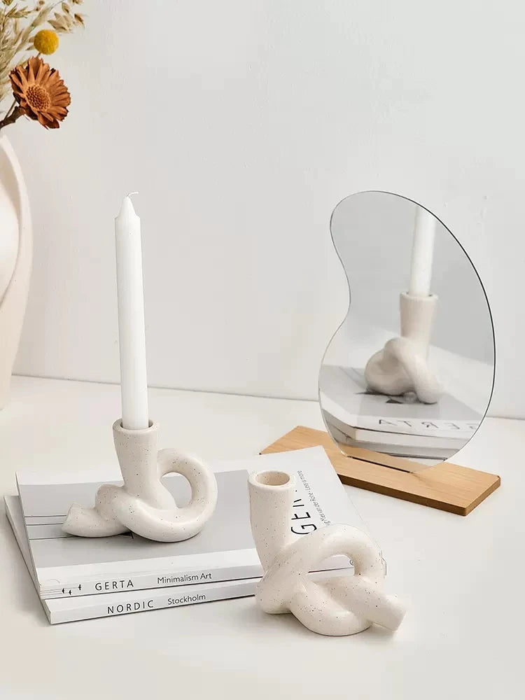 bougeoirs décoratifs pour chandeliers et table de Noël - vue 6 sur 9