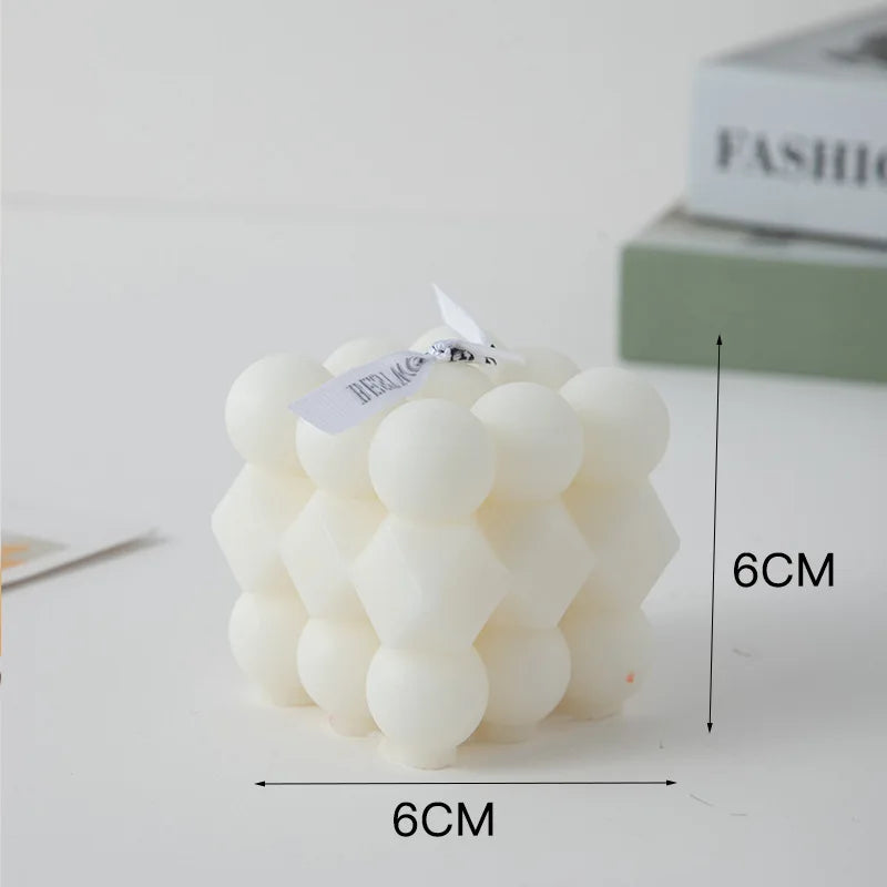 bougie parfumée big cube pour décoration moderne et aromathérapie - vue 28 sur 39