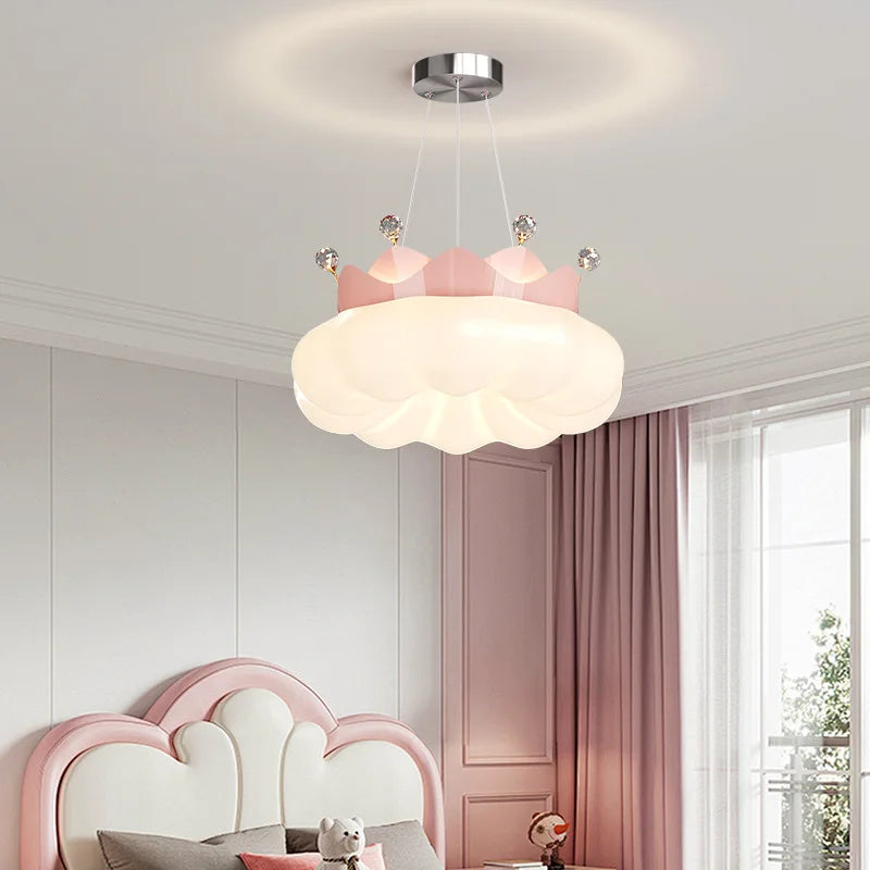 plafonnier kawaii en cristal pour décoration intérieure ludique - vue 4 sur 11